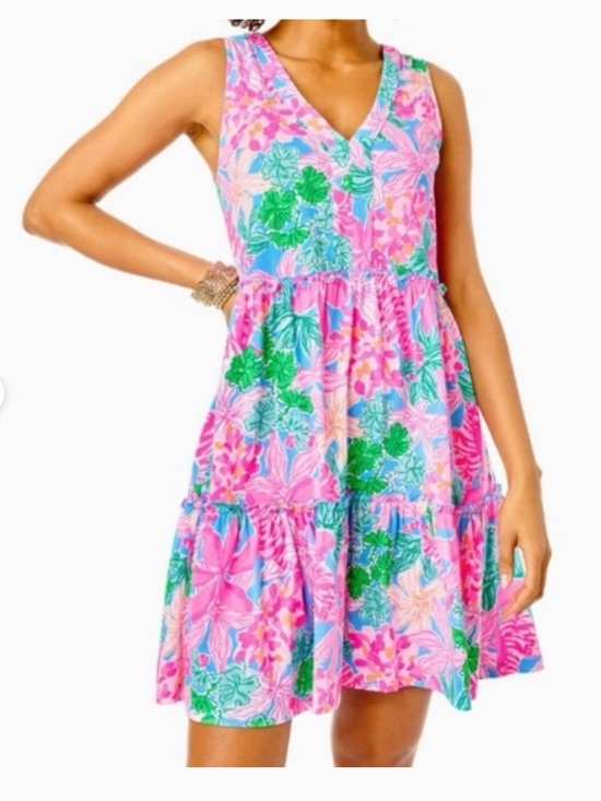 Lilly Pulitzer Dresses & Skirts - NWOT Lilly Pulitzer Lorina Tiered Swing Dress